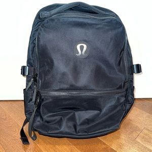 Lululemon Black Nylon Backpack